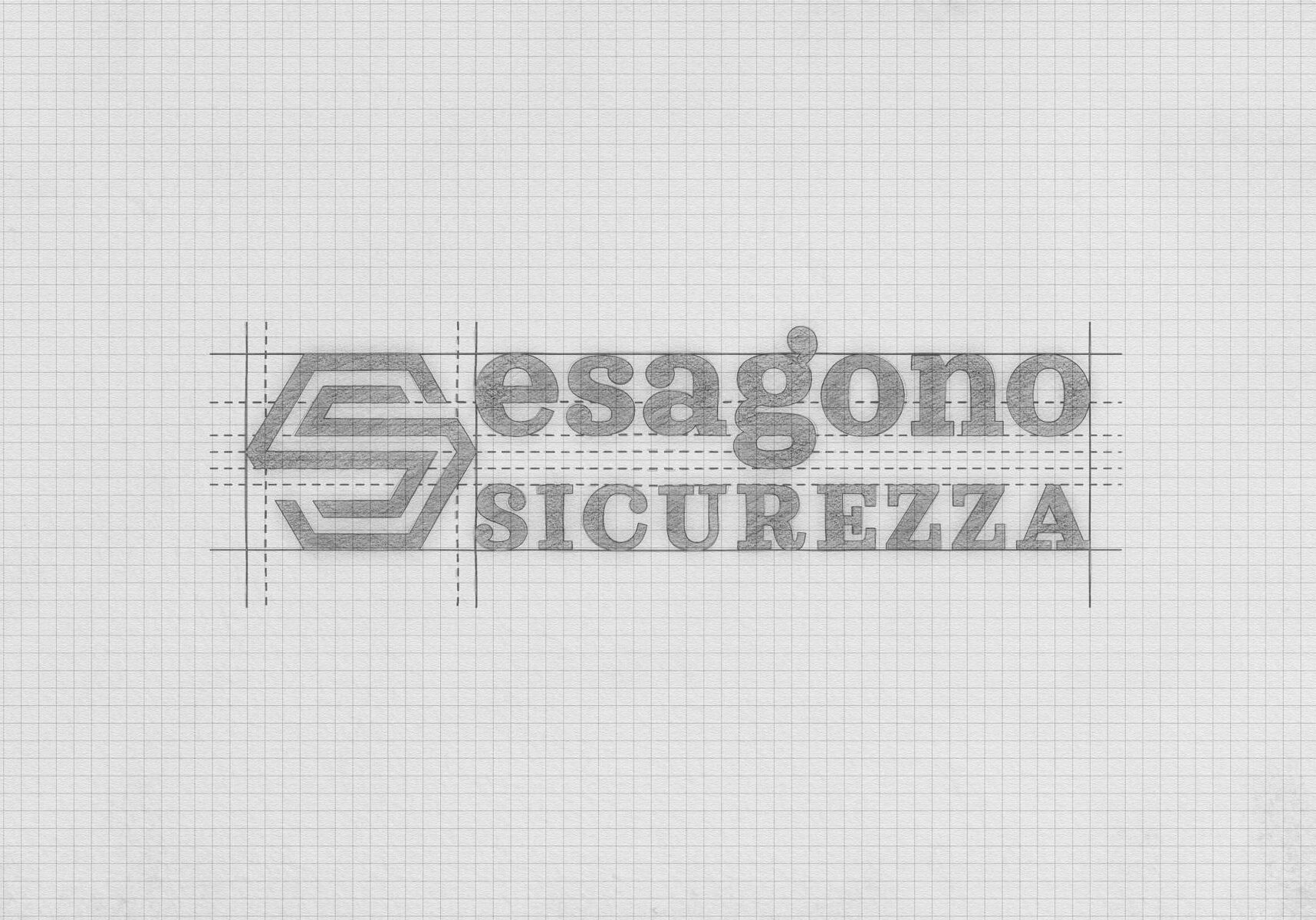 Progettazione logo e brand identity studio - Esagono Sicurezza - Talia Visual grafica foto e video Firenze Toscana