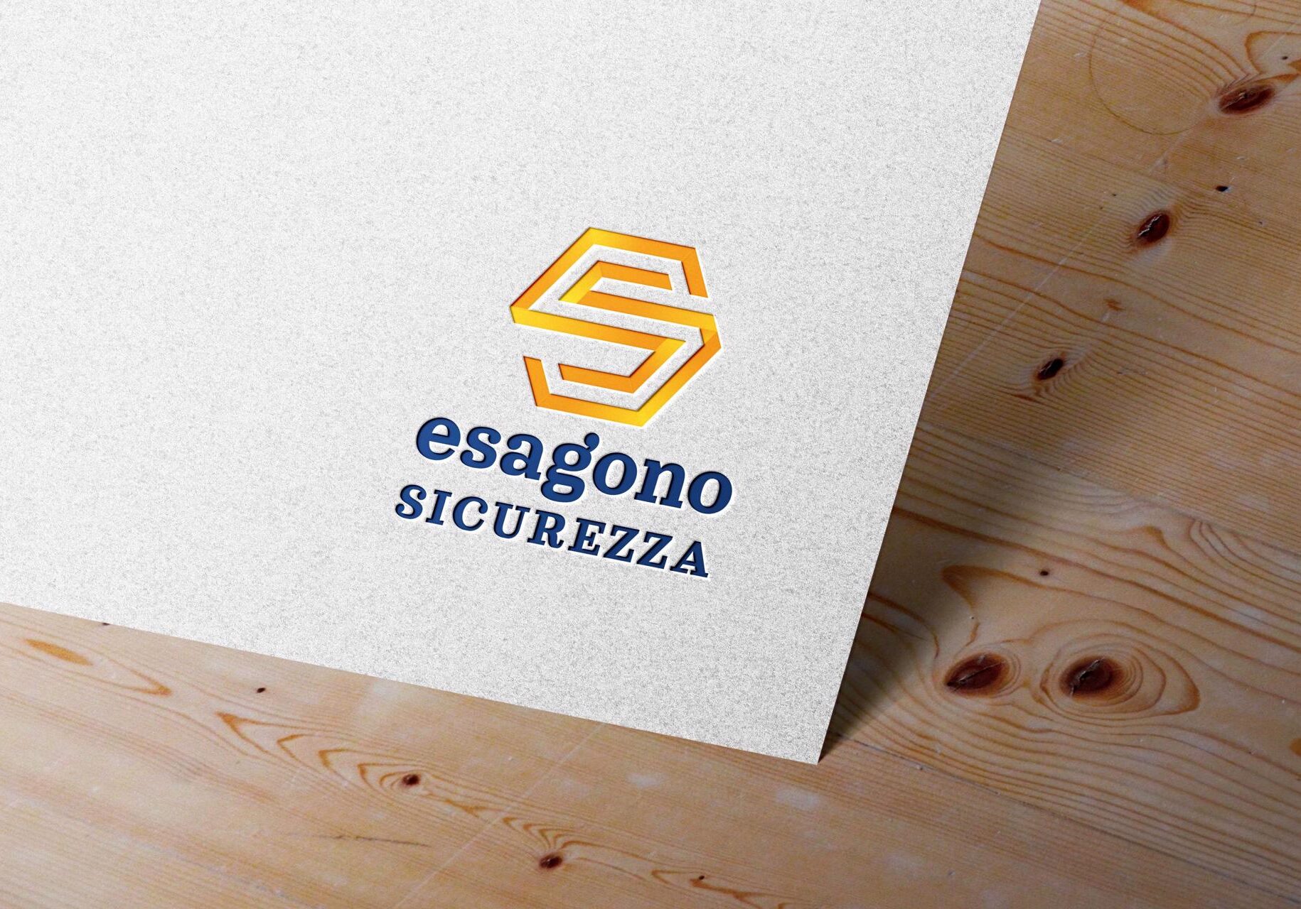 Progettazione logo e brand identity studio - Esagono Sicurezza - Talia Visual grafica foto e video Firenze Toscana